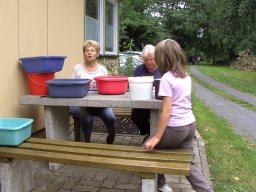 Aufbau Seefest 2008